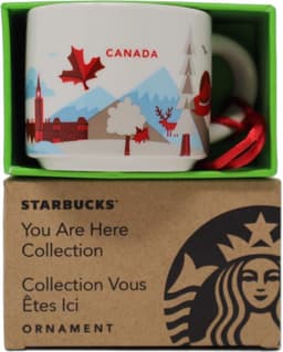 STARBUCKS Starbucks YAH Kanada Ornament 57 ml