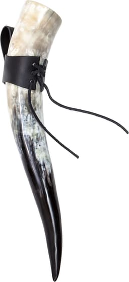 Frera Frera Trinkhorn 500–590 ml + Gürtelhalter