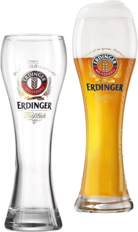 Testsieger Erdinger Weizenbiergläser 0,5 l