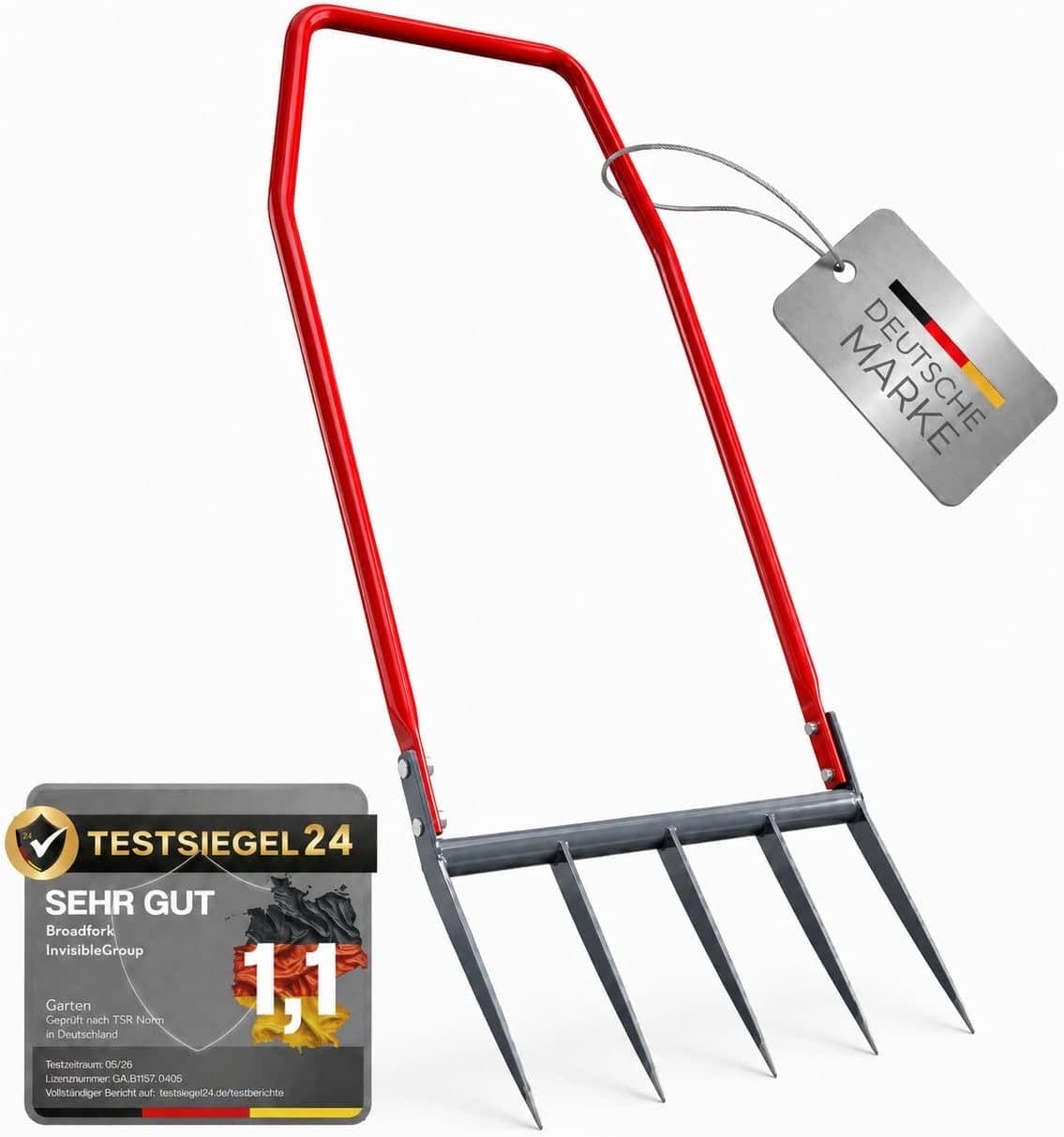 TEKKU Broadfork 6 mm Zinken