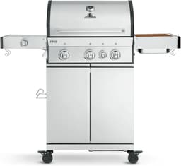 BURNHARD BURNHARD FRED Deluxe Gasgrill 3-Brenner