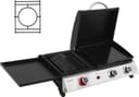 Gasgrill mit Seitenbrenner Produktbild