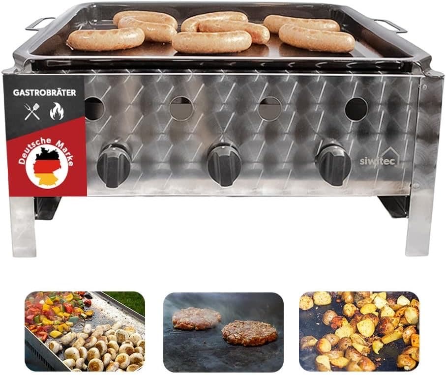 siwitec Gastrobräter 3-flammig
