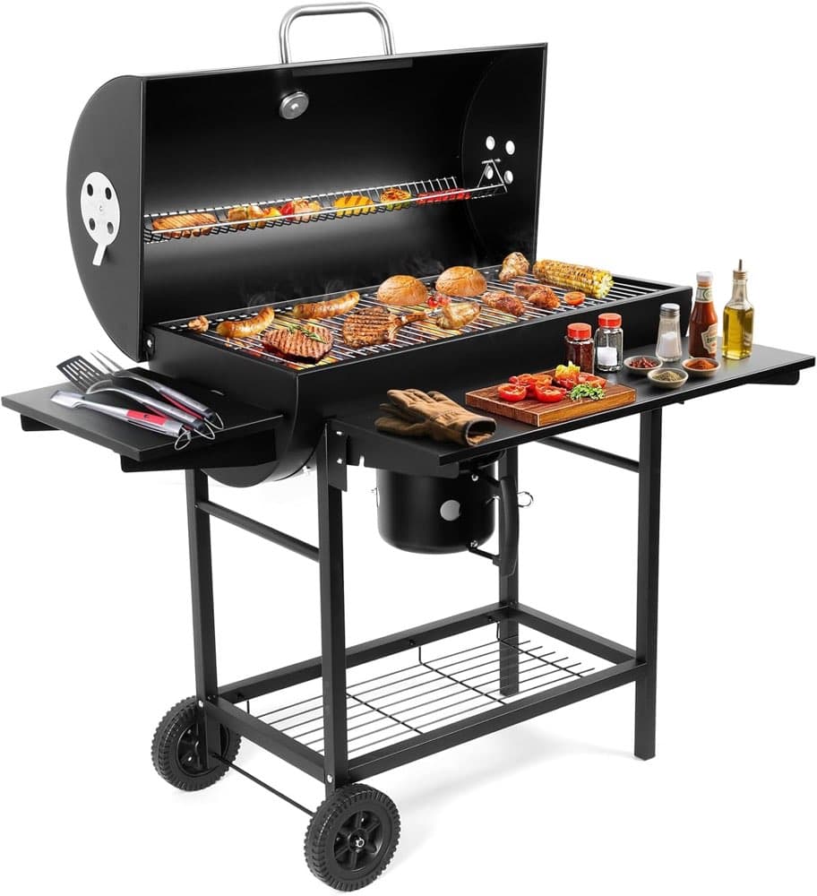 SUNLIFER Holzkohlegrill 70×35 cm