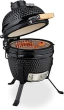 Relaxdays Kamado Schwarz