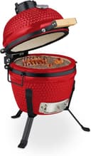 Relaxdays Kamado Ø 32 cm rot