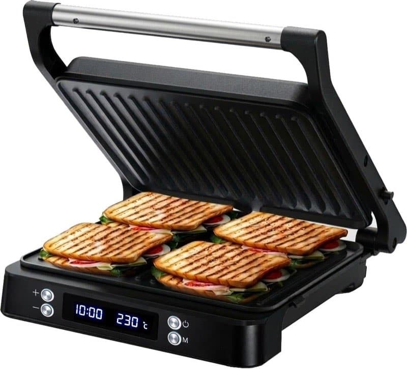 Olvy Kontaktgrill XXL Black