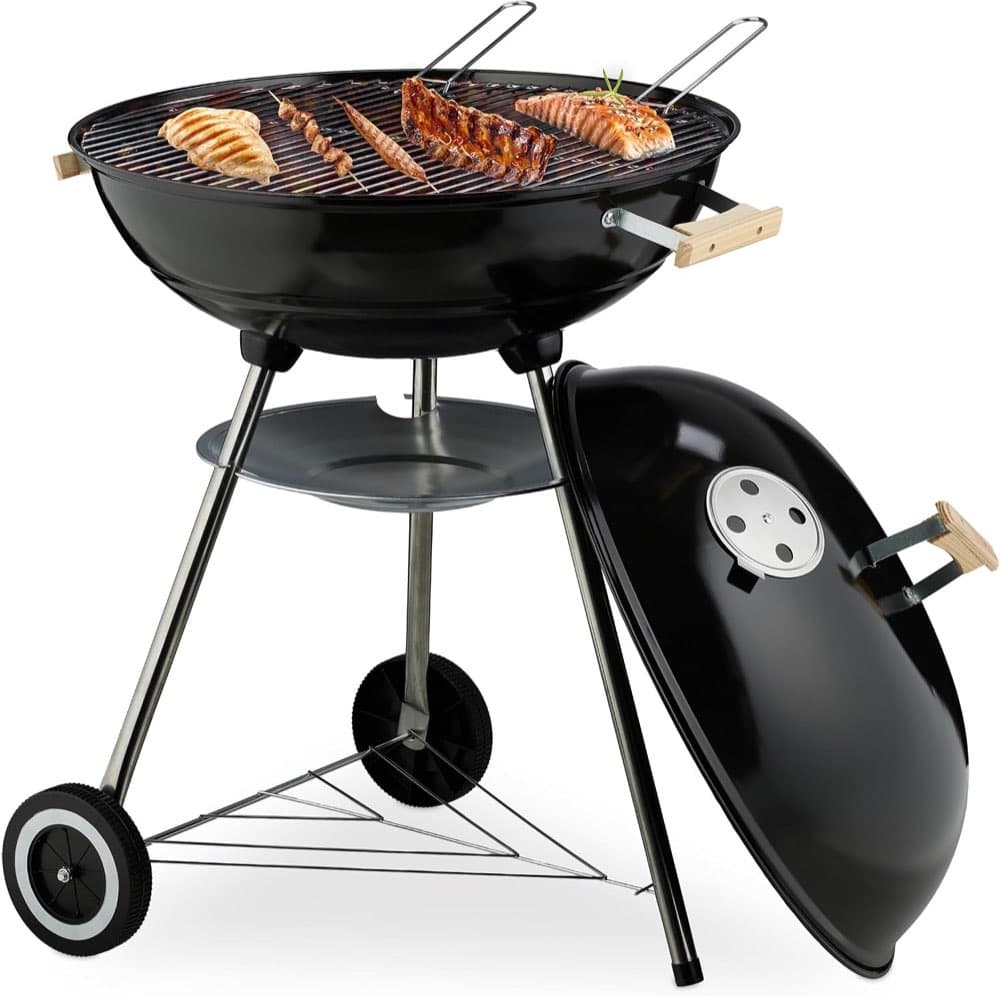 Relaxdays Kugelgrill Ø 54 cm