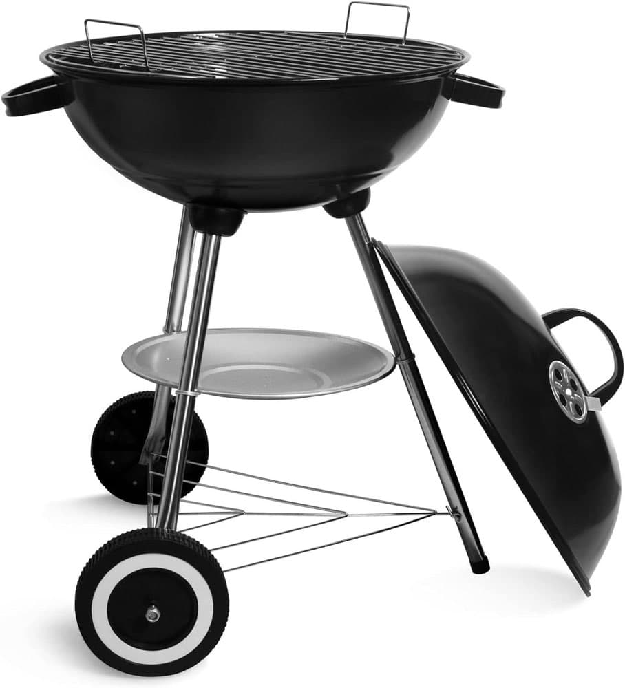 SunJas Rundgrill 41 cm mit Rädern