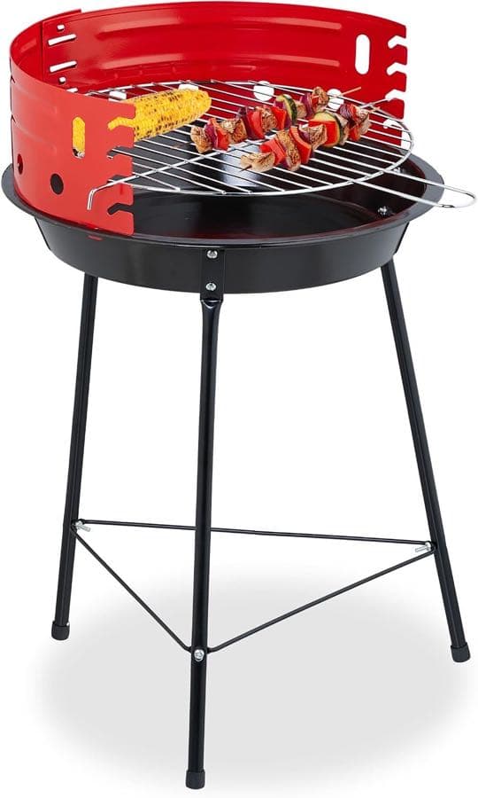 Relaxdays Dreibein-Rundgrill 37 cm