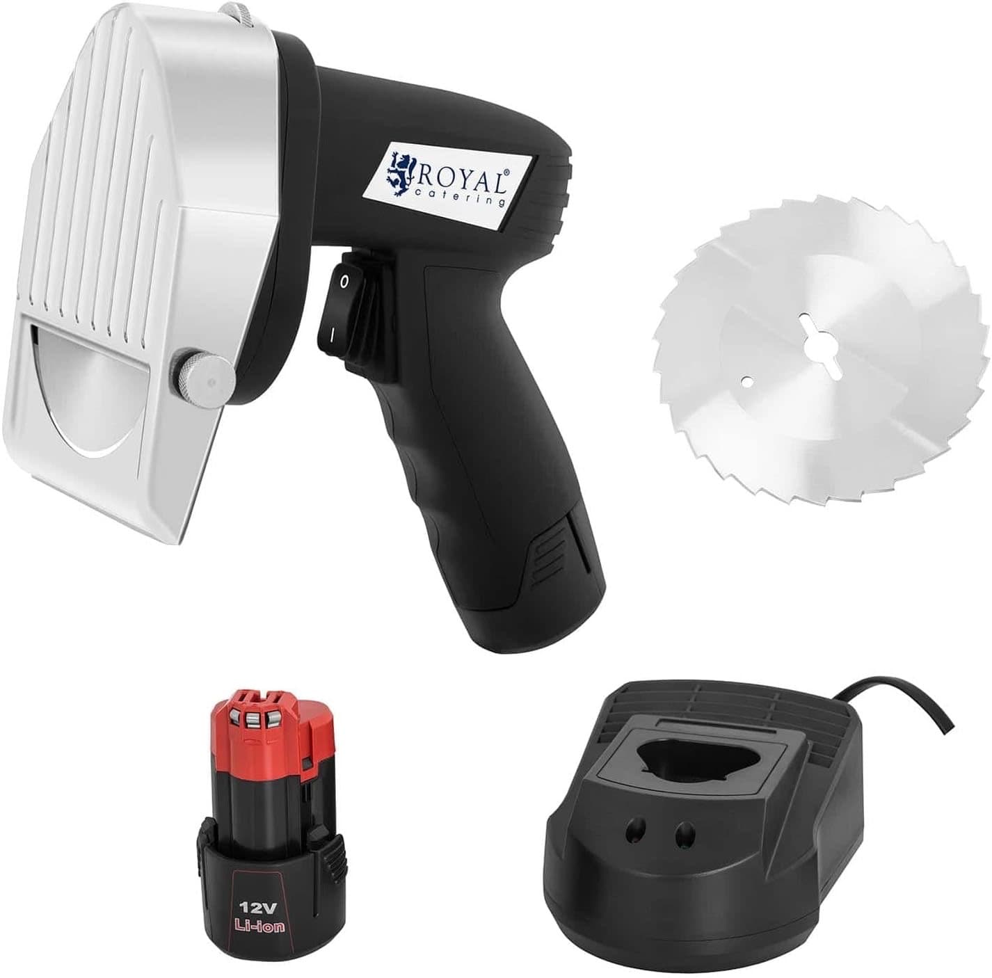 Royal Catering Dönermesser Akku Ø 10 cm