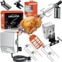 KESSER Grillspieß Set 107 cm silber