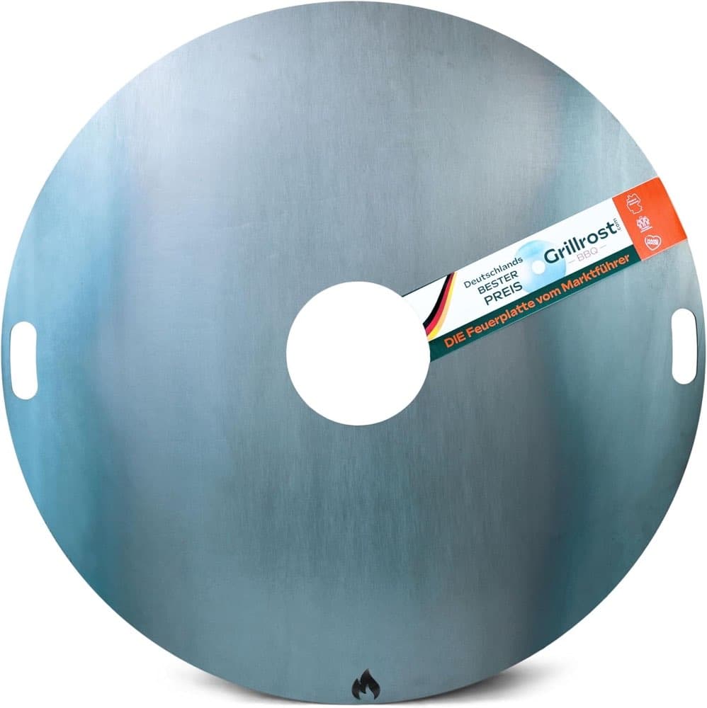 Grillrost.com Feuerplatte 100 cm 6 mm