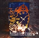Fuchsbau Feuertonne Zeit-Motiv 200 l