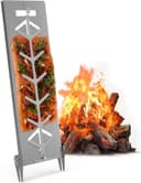 Delixike Flammlachsbrett Edelstahl 55 × 18