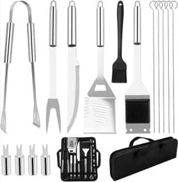 RUINENGDA RUINENGDA Grillbesteck 15-teilig mit Tasche