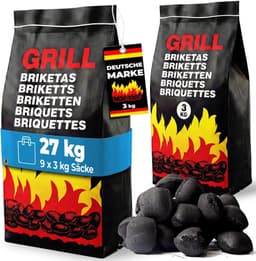 Deuba Holzkohle-Grillbriketts 27 kg