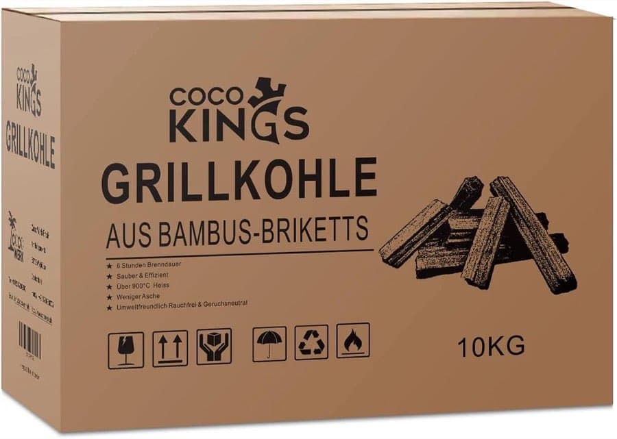 COCO WERK Grillbriketts 10 kg