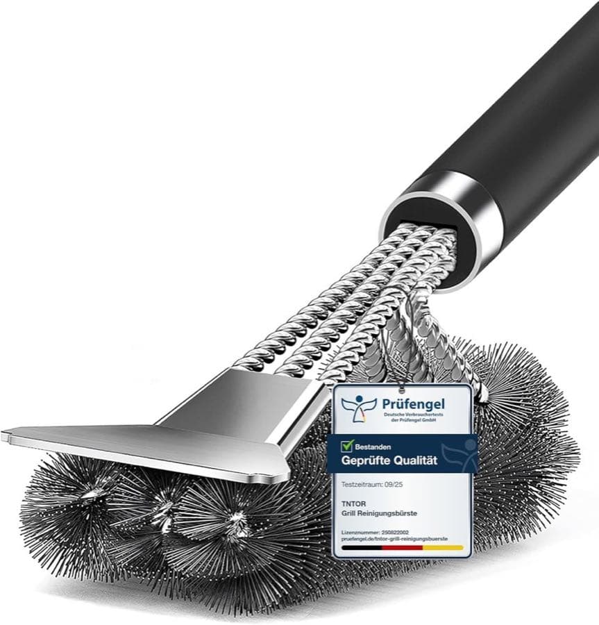 TNTOR Grillbürste mit Spatel