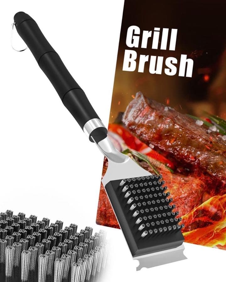 HAZENS Grillbürste 31,5 cm