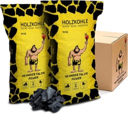 Neandertaler Feuer Neandertaler Feuer Buchen-Grillkohle 20 kg