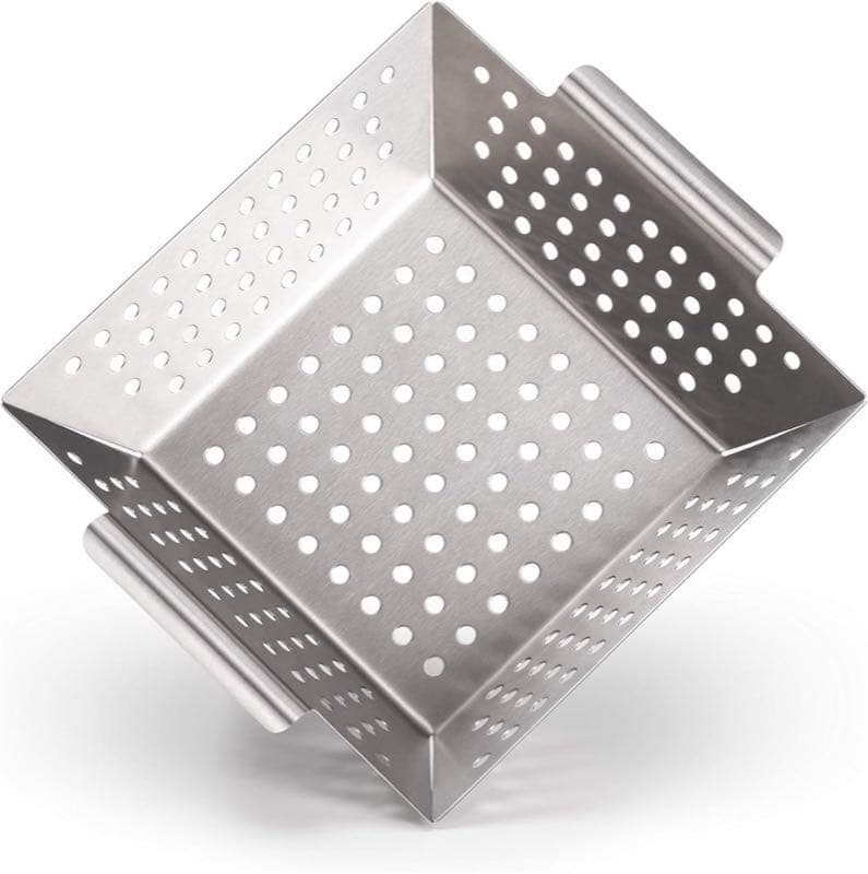 Blumtal Grillschale Edelstahl Medium 21×21×6 cm