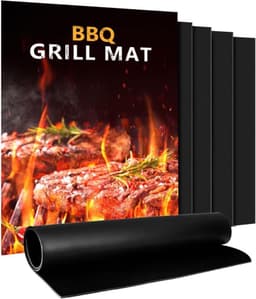 HAZENS PTFE-Grillmatte 5er 40×32 cm