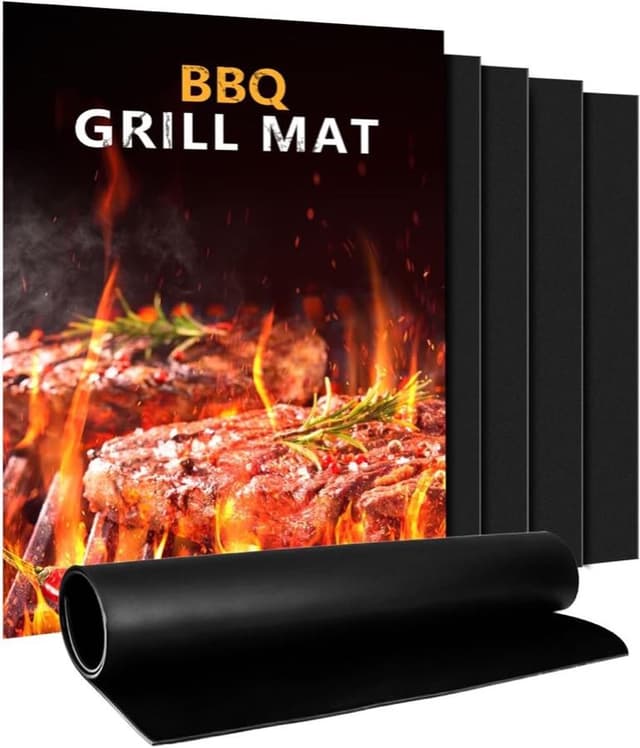 HAZENS PTFE-Grillmatte 5er 40×32 cm