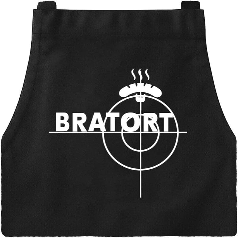 Grillschürze lustig schwarz Motiv