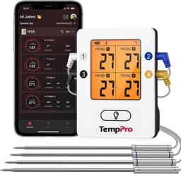 TempPro TempPro TP-25 Bluetooth 4 Sonden