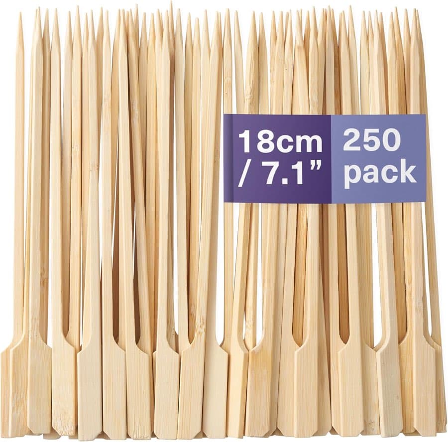 MATANA 250er flache Bambusspieße 18 cm
