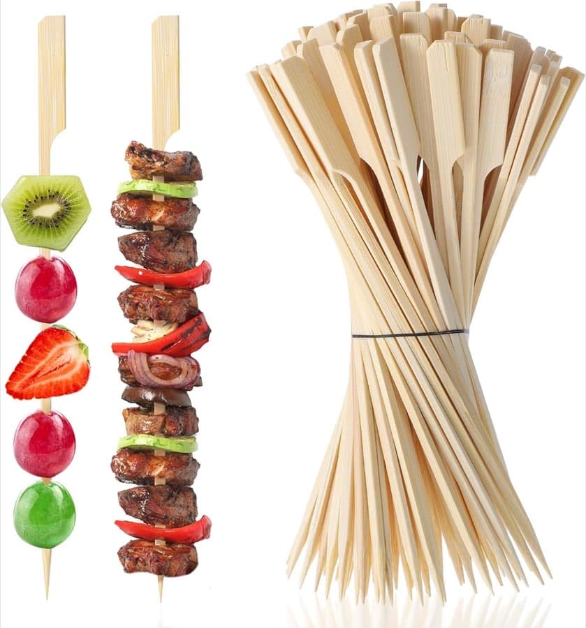 JIYIN 100er Paddel-Bambus 20 cm