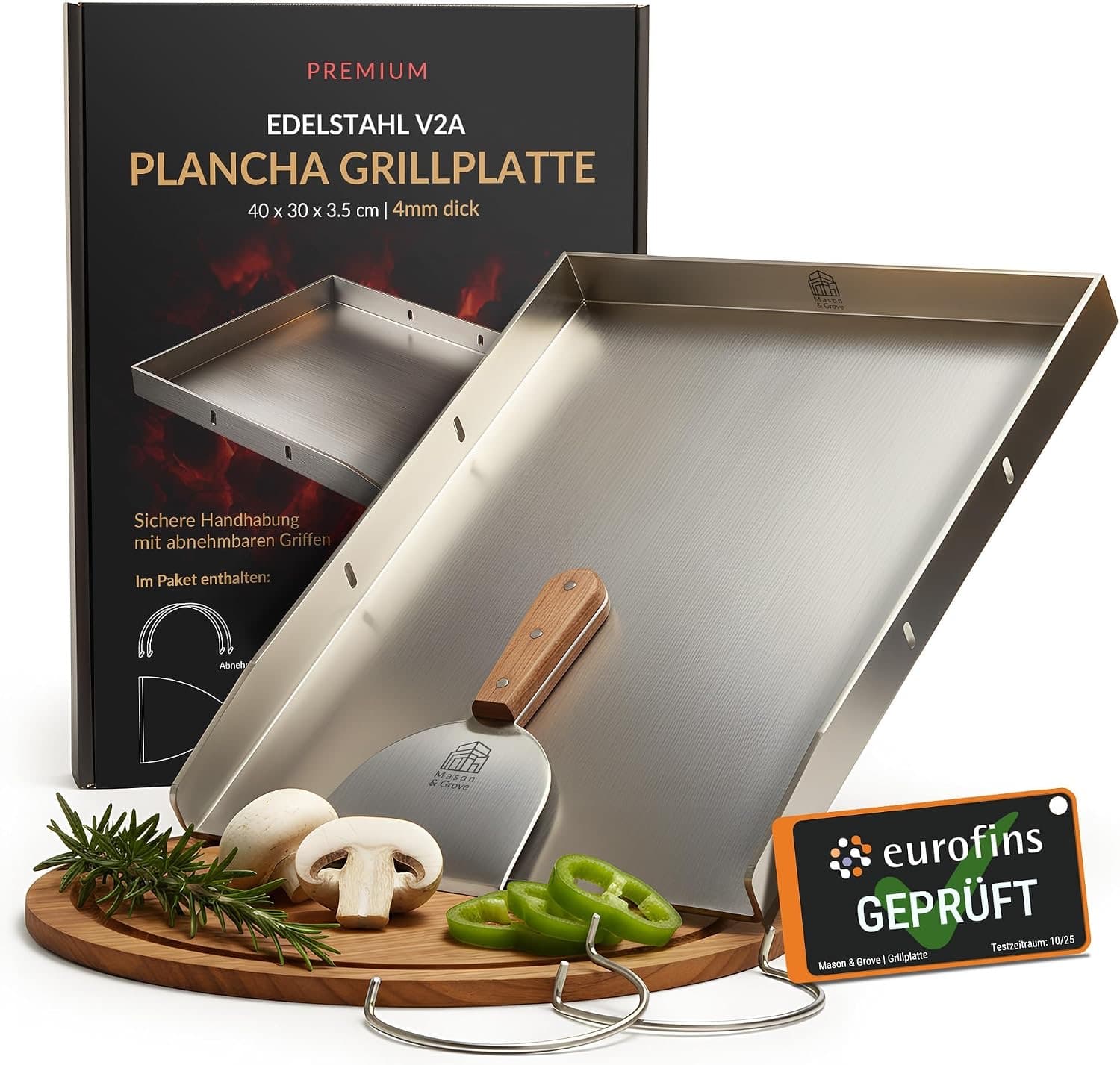 Mason & Grove Plancha 40×30 cm 4 mm