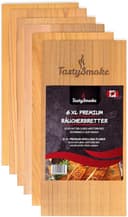 TastySmoke Premium Zedernholz 6er 30×14×1 cm