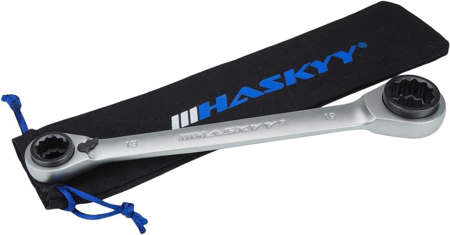 HASKYY 4-in-1 Ratschenschlüssel 10–19 mm