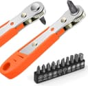 1/4-Ratsche – Testsieger OSDUE Mini-Bit-Ratsche 1/4 Zoll magnetisch