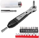 UOCAI Mini-Ratsche magnetisch mit 20 Teilen