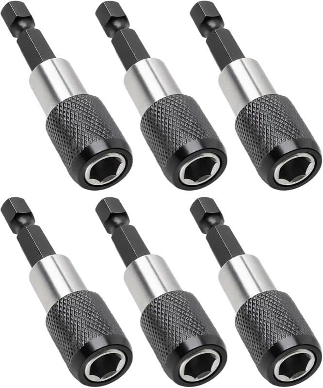 NieYat 6 Stück magnetische Bithalter 60 mm