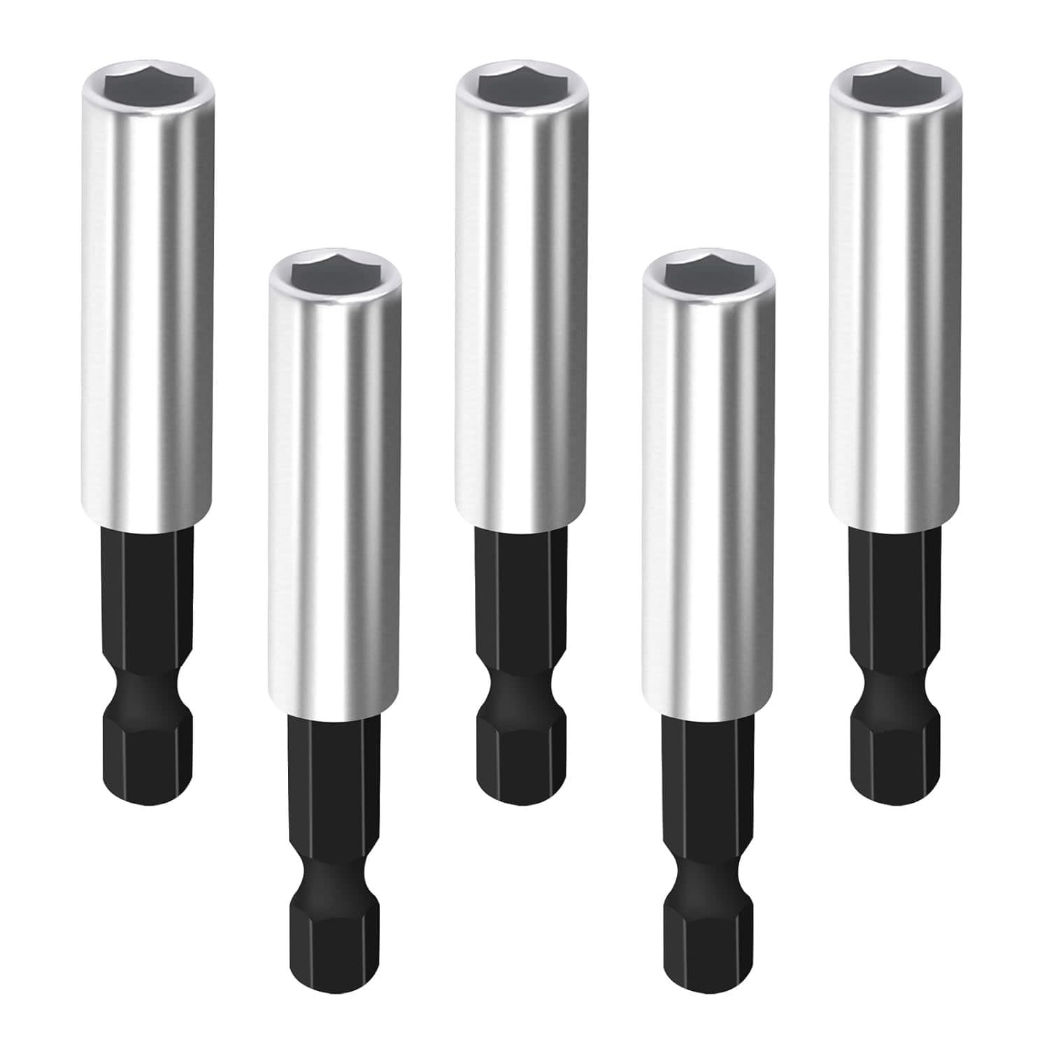 UBESTHS Magnetischer Bithalter 5er Set 60 mm