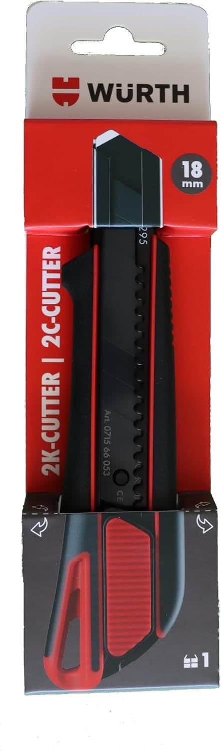 Testsieger: Würth 2K Cuttermesser 18 mm
