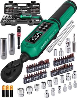 Uharbour Uharbour Digital-Set 3/8 Zoll 0,9–60 Nm (68-teilig)