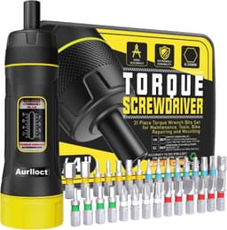Aurlloct Aurlloct Drehmomentschraubendreher 1–8 Nm 31-tlg.
