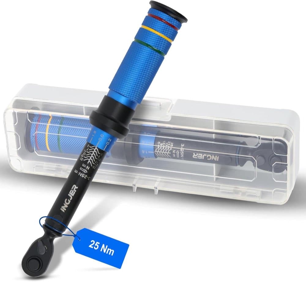 INGJER Drehmomentschlüssel 1/4 Zoll 3–25 Nm