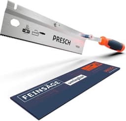 PRESCH Presch Feinsäge 250 mm gekröpft