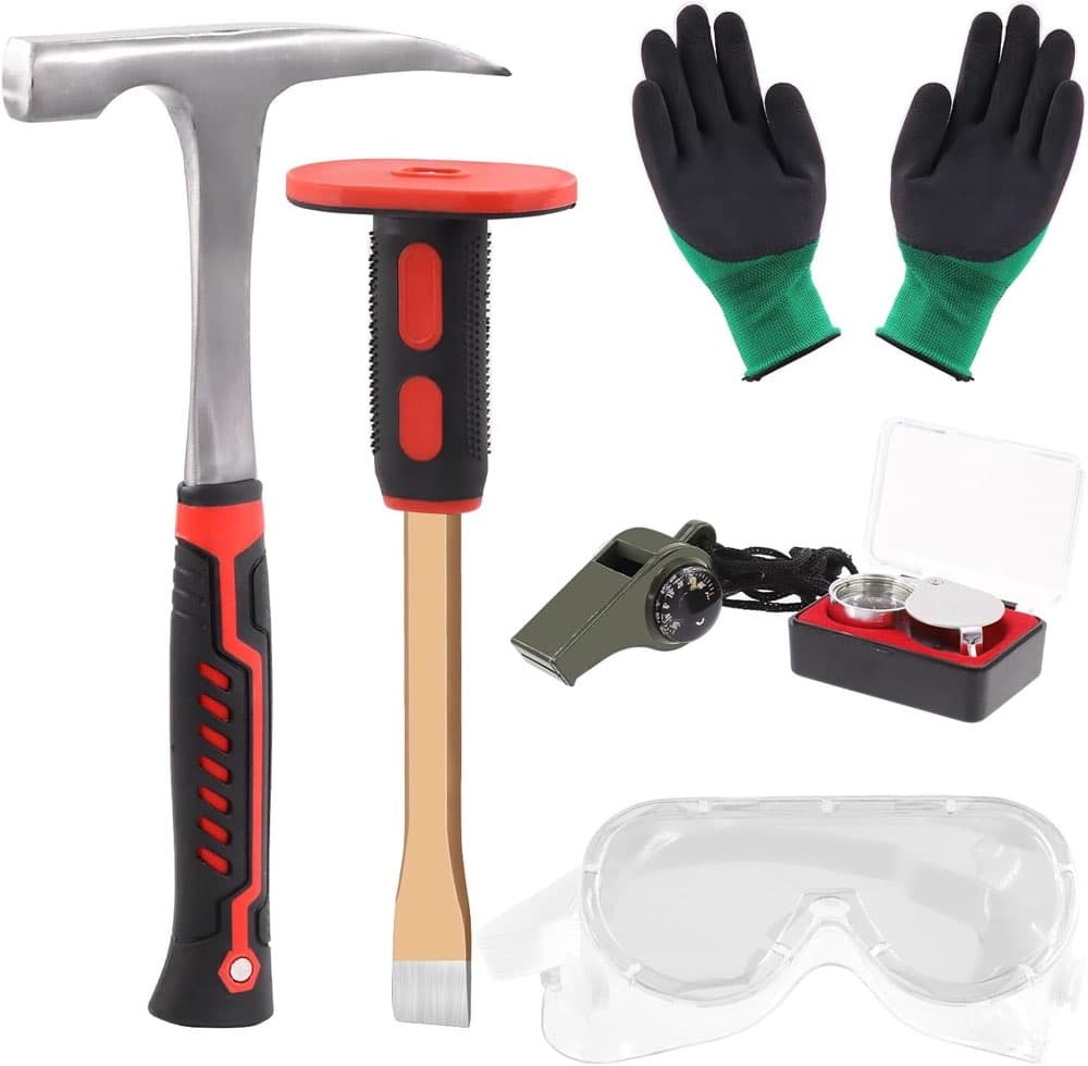 Tanstic Geologie Hammer- und Meißel-Set