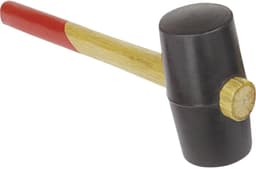 Mannesmann Mannesmann Hartgummihammer 65 mm