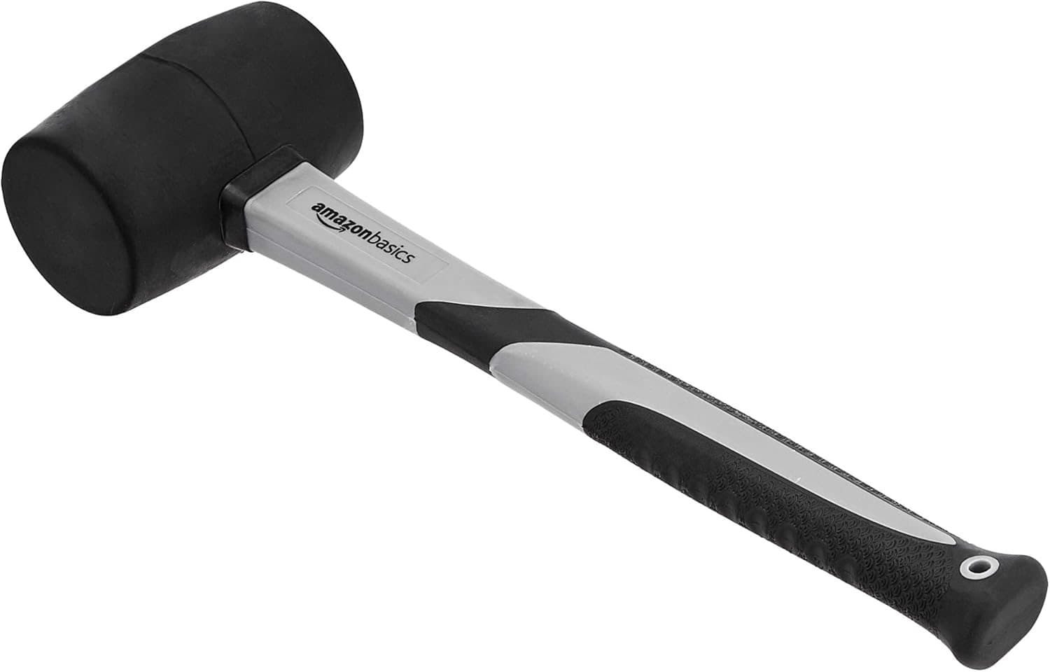 Amazon Basics Gummihammer 450 g Fiberglas