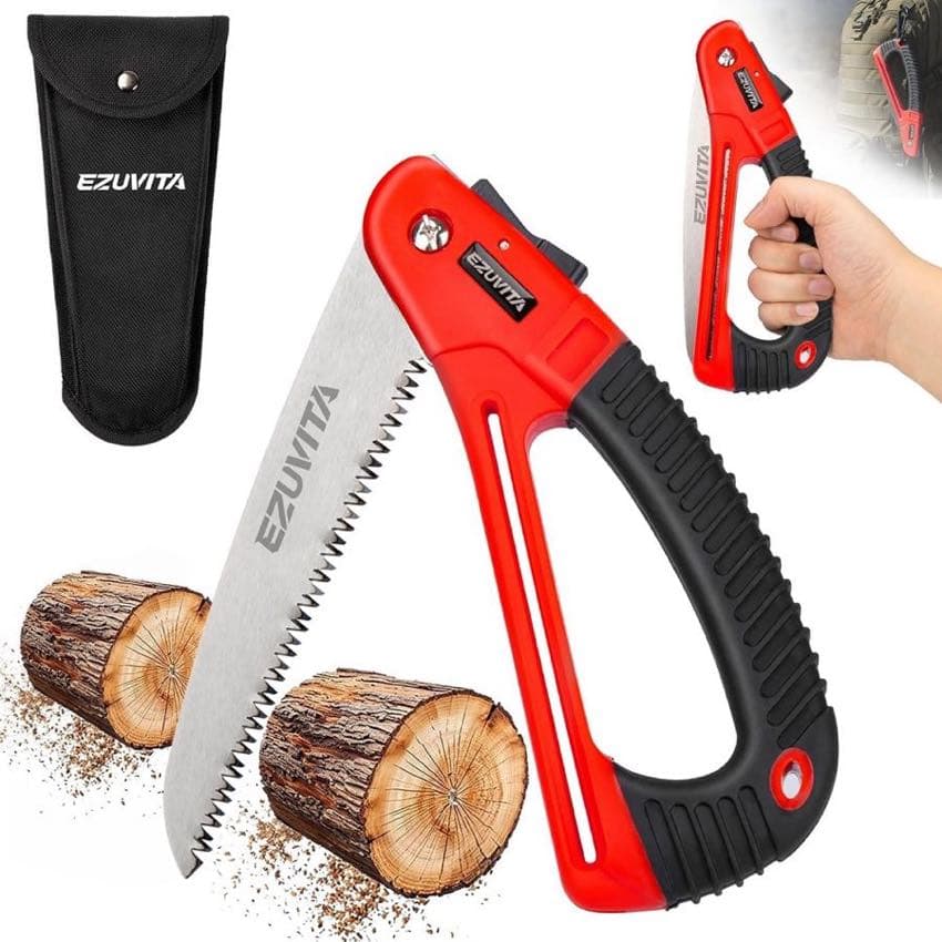 EZUVITA 180-mm-Klappsäge mit EDC-Tasche