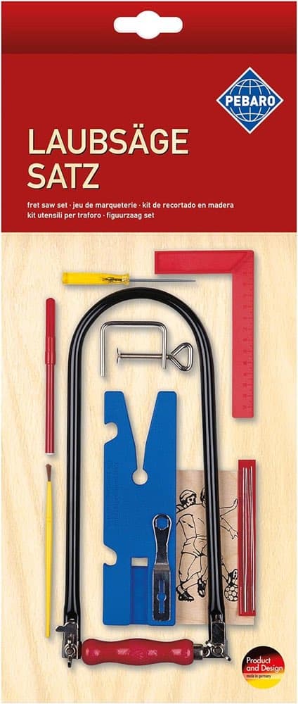 Pebaro 703P Laubsäge Set 16 Teile