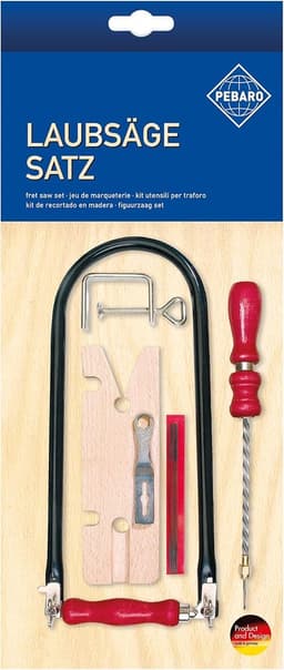 Pebaro Pebaro 705P Laubsäge-Set mit Drillbohrer